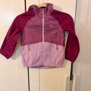 L.L. Bean Kids' rain jacket